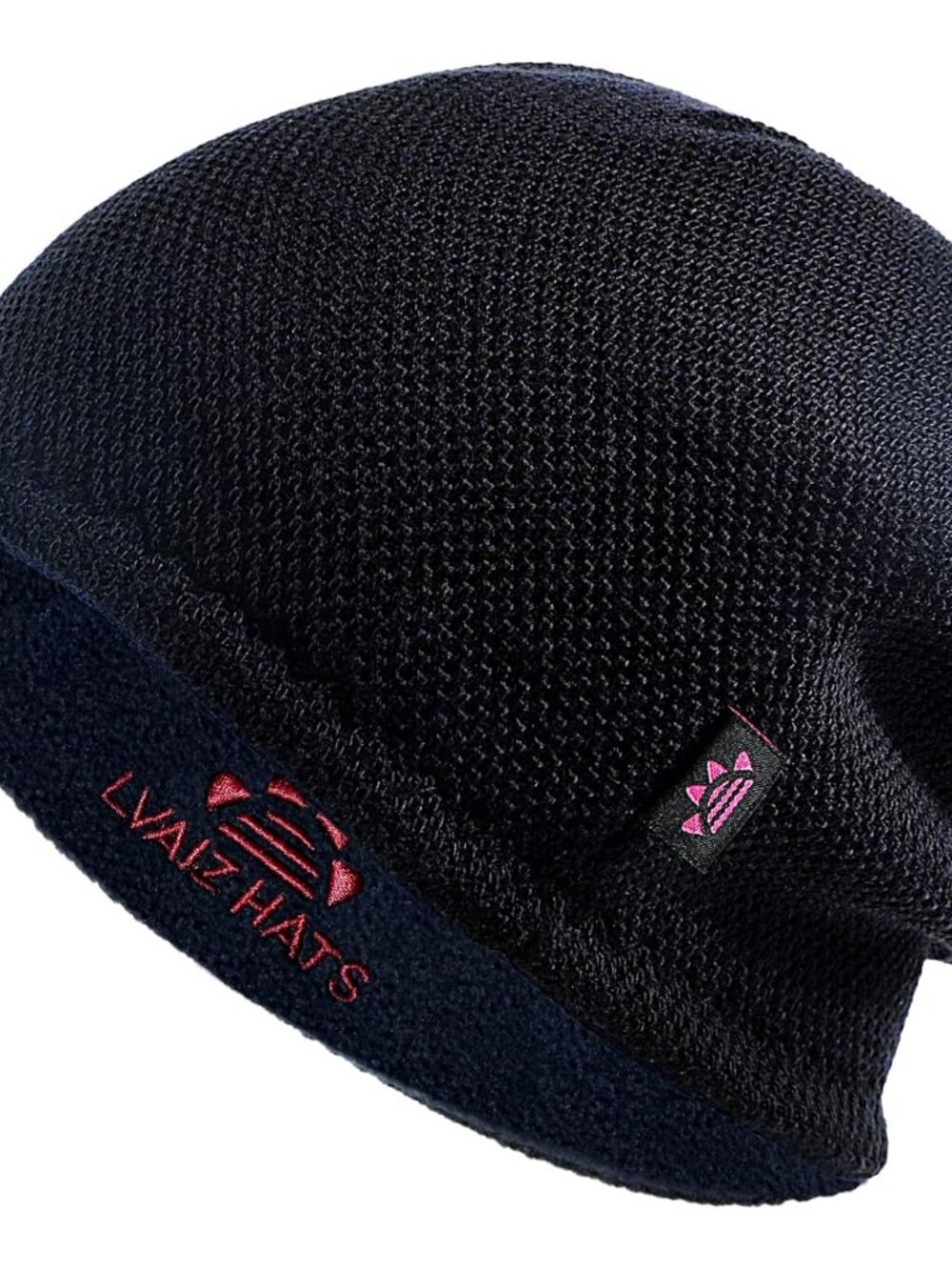 Lvaiz Mens Winter Beanie Hat Warm Fleece Lined Skull Cap for Men Reversible Wome
